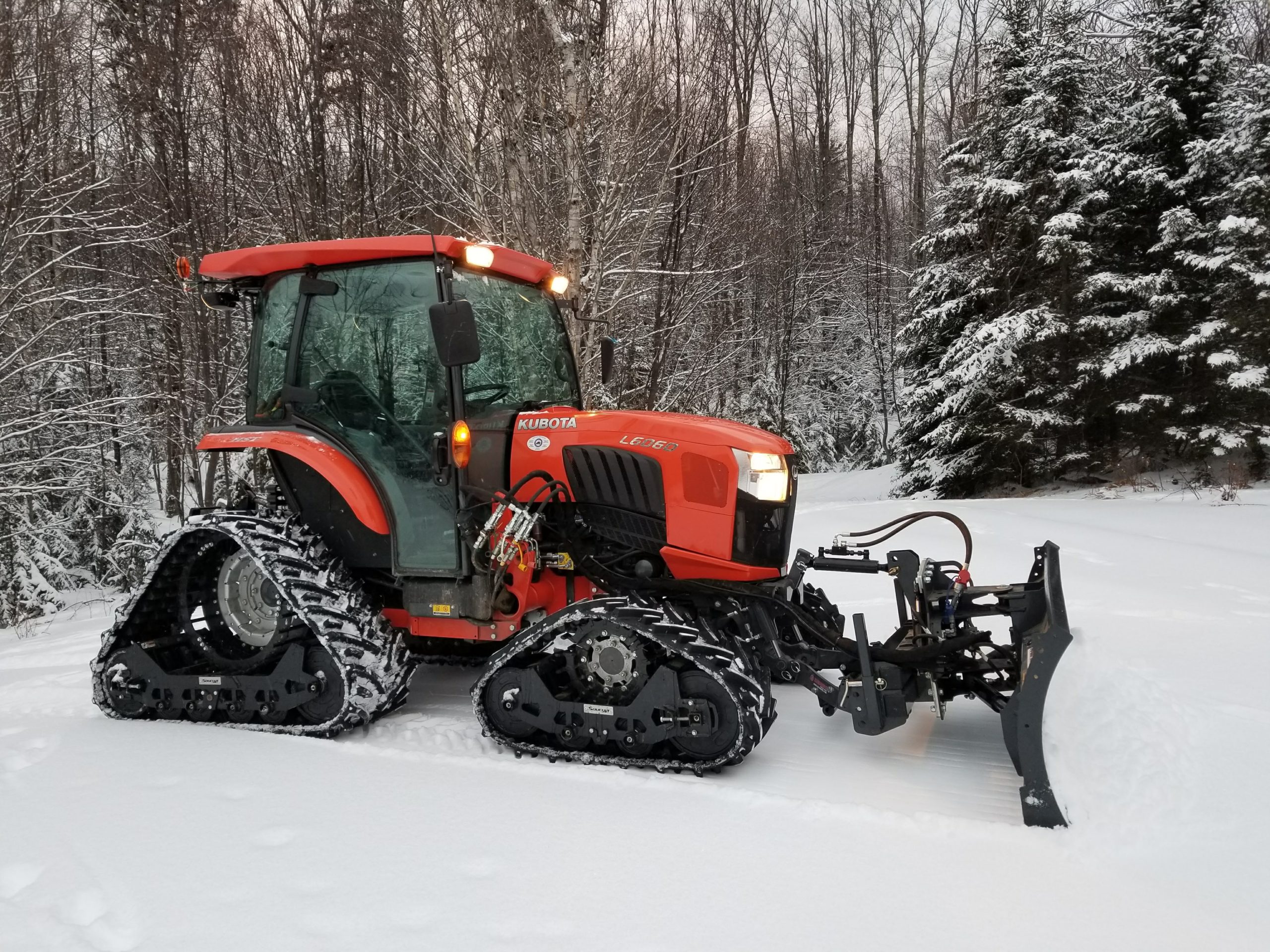 Mountain Grooming Equipment » 2017 Kubota 6060 demo